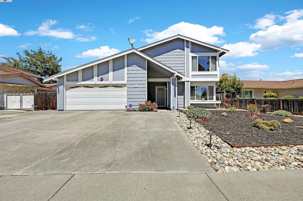 Welcome to this inviting and expanded, two story home that offers a balanced blend of comfort and functionality. Featuring tasteful updates that provide a move-in feel, leaving room for your personal touches. Meticulously maintained home tucked away in the highly desirable Northgate community of Fremont sought for it's top rated schools. Tiled entry to a large living room with lots of natural light, fireplace with stone facade. The huge family room offers so much space with another fireplace and sliding glass door to the rear yard. An amazing kitchen with ample wood cabinetry, Corian countertops, pots & pan drawer, 2 lazy Susan's, a decorative ledge above the cabinetry for your favorite collectables and under counter lighting. A generous sized breakfast bar for homework or company while cooking. Dining area enhanced with a decorative wainscoting. Large primary suite with 2 separate closets, large updated bathroom. 2 good sized bedrooms with spacious closets. Dual pane windows, Huge rear yard with patio, gazebo and a planter bed that surrounds the rear yard. Front features drought tolerant colorful landscaping. Near Northgate park, Almada Creek Trail, Quarry Lakes, shopping and dining too! Ideal for commuters with access to 880, 84, and Bart. Open Houses 2-4PM Sat & Sun 8-9 & 8-10