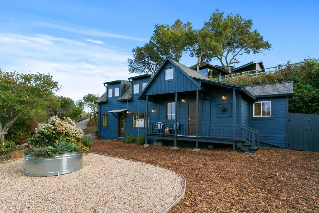 Just a 5 minute drive to HWY 280, less than 10 mins to the downtowns of Woodside & Redwood City, Wild West Cottage is a fully furnished, extremely private stand-alone cottage with outbuildings exclusively for the cottage. Reminiscent of an old Wild West Town movie set, youll feel like youre on vacation every day in the retreat-like atmosphere with magnificent views. Located at the end of a gated, private road with a private fully fenced yard, the cottage has breathtaking views of the bay, city lights, and the Santa Cruz Mountains from every room. The yard essentially backs up to an open space preserve but is within 10 minutes of Whole Foods, Safeway, Roberts Market, The Village Bakery, Bucks, LV Mar Tapas, and dozens more fine and casual dining restaurants & cafes. The outbuildings including a detached office with fiber ethernet and wifi, a hobby sized greenhouse, and it's own private laundry building. We use natural cleaning products such as enzymatic cleaners and natural soaps, and employ organic yard maintenance methods. Watch the fog roll over the mountaines and into the bay from the hut tub. Quartz countertops, Bertazzoni gas range, dishwasher, 55 flat screen TVs, hobby sized greenhouse, Private secured parking, Washer & dryer, Separate office, Walk in closet