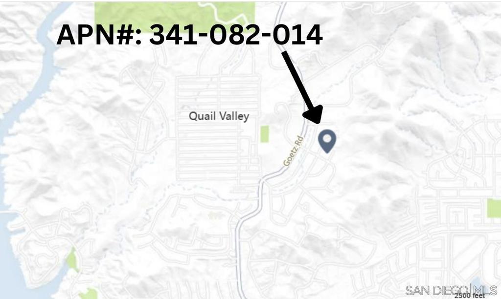 Located across the street from 28732 Paseo Diablo, Canyon Lake, CA 92587 and near the intersection of Paseo Diablo & Paseo Le Plaza. .24 of an acre (10,454 SF) mostly flat lot located on a cul-de-sac with no through traffic. Situated in a rapidly developing area of Menifee, this vacant lot offers a prime opportunity to build your dream home or make your next investment. With easy access to nearby freeways, commuting to surrounding areas is a breeze, while still enjoying the growing amenities and conveniences of this thriving community. Whether you're looking to create a custom residence or capitalize on the expanding market, this property is full of potential.