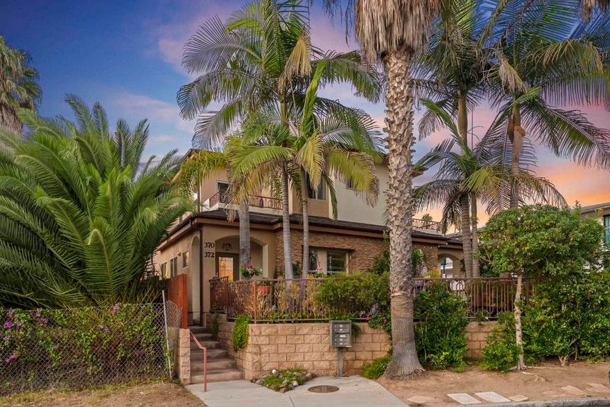 Just one block from the surf at Windansea, this coastal retreat captures the essence of La Jolla beach living with an easy balance of charm and convenience. Gentle ocean breezes and glimmers of the Pacific from the upper level bring the coast into daily view, infusing the home with the light and rhythm of seaside life.  Designed with the feel of a townhome and the warmth of a beach cottage, the residence offers three bedrooms and two and a half baths, with both upstairs bedrooms opening to blue-water vistas that invite the sea inside. Open living spaces flow naturally for gatherings, while thoughtful touches such as an electric vehicle charging station blend modern sustainability with comfort.  Moments from beloved local dining, village cafés, and boutique shops, the home places you at the center of La Jolla’s coastal culture. Whether enjoyed as a personal sanctuary or an income-generating short-term rental, its setting is perfectly suited for those who value both community and privacy.  This is where morning surf checks, sunset dinners on the terrace, and effortless access to San Diego’s most celebrated shoreline become part of your every day.