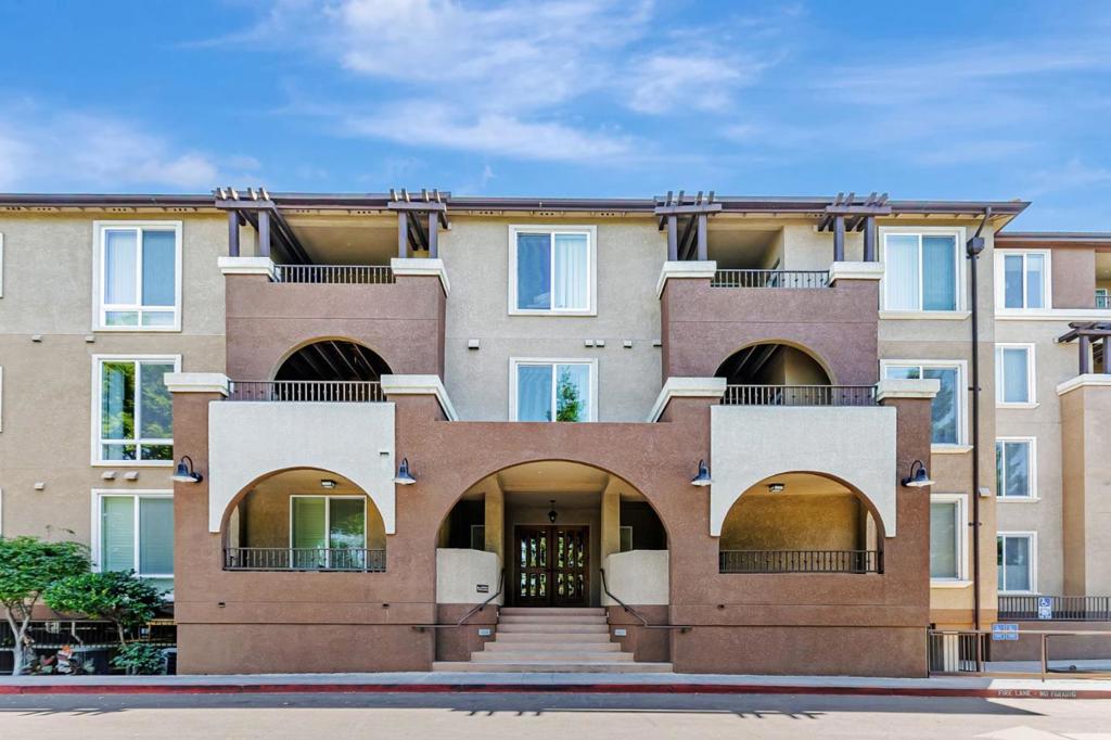 Welcome this wonderful home in the Villa Cortina Community!! Awesome location with Santana Row and Valley Fair a short walk away and vibrant Downtown Campbell nearby. This is a bottom floor unit, with easy access to parking and other amenities, along with being set towards the back of the complex away from any traffic noise. The home features 2 large bedrooms, including a Master Suite for you own private retreat, 2 full bathrooms, a tip-top kitchen perfect for cooking while entertaining and a cozy living room ideal for relaxing!! Also, there is an outdoor deck with storage, a wash/dryer area inside the home and 2 personal spots in the underground parking structure. Additionally, there is new luxury vinyl flooring throughout, fresh paint, crown moulding and baseboards and Central A/C. The gated community is well taken care of and includes a pool, fitness center and plenty of green belt to enjoy. With easy access to 280 and San Tomas Expressway it is a perfect spot for commuting. Don't wait and miss the fantastic opportunity!!