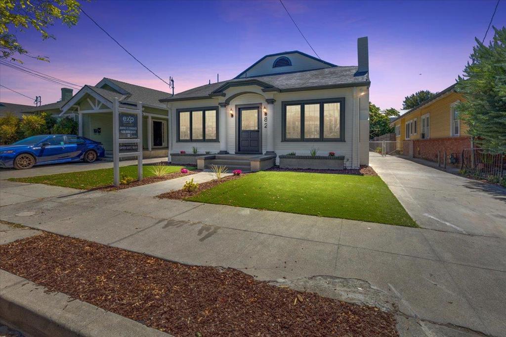 A rare offering of size, historic charm, and modern updates, this property delivers unmatched walkability, future versatility, and a true sense of community in the heart of Silicon Valley. Set against one of Downtown San Joses most desirable neighborhoods, this rare residence masterfully blends timeless character with modern convenience. Spanning just under 2,000 sq. ft., the home offers four bedrooms and two full bathrooms across a light-filled, versatile floor plan. Inside, soaring ceilings, craftsman-inspired details, and refined finishes create a warm yet elevated atmosphere. The upstairs primary suite serves as a private retreat, with space to customize and a spa-inspired soaking tub that transforms daily routines into moments of luxury. The extended driveway and expansive lot provide generous parking for oversized vehicles and the opportunity for future expansion. An unfinished basement further enhances the homes flexibility, ideal for storage or creative use. Perfectly situated, this home places you within walking distance of San Pedro Square, Japantown, the SAP Center, the SoFA District, and countless dining and shopping options. Everyday conveniences like grocery stores, major transit hubs, and San Jose Airportjust 10 minutes awaymake city living seamless.