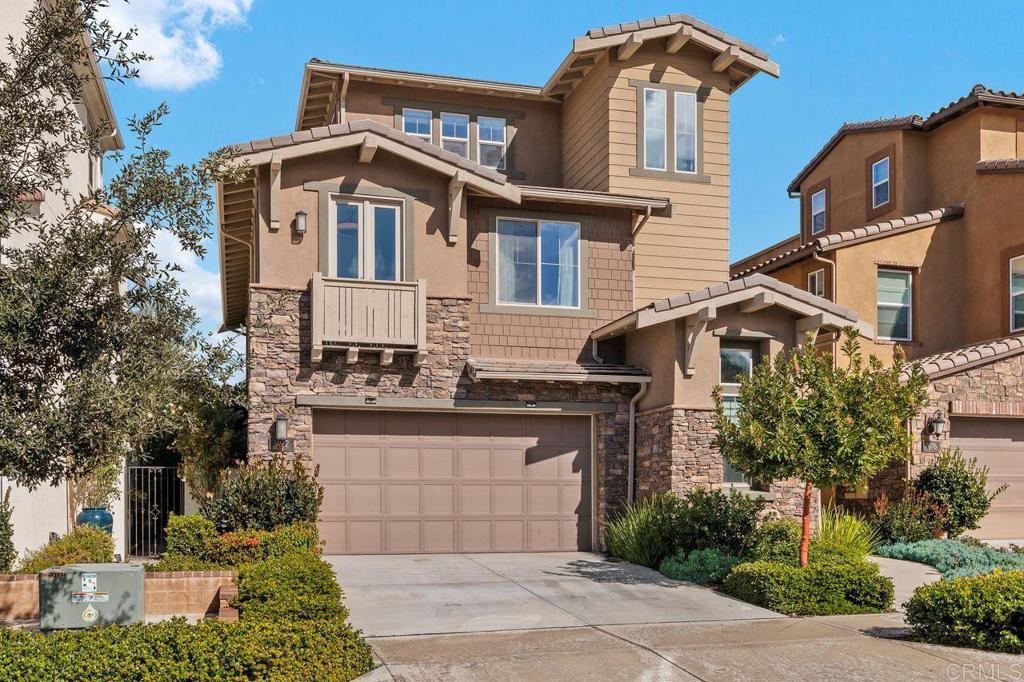Enjoy the colorful sunsets from your rooftop deck. This home is located in one of the newest planned communities in Carlsbad. Just a few miles away from Carlsbad State Beach and Carlsbad Village. The Preserve community is in the peaceful lower Buena Vista Creek Valley. Over 156 acres are dedicated to open space. You will enjoy the community beach entrance pool, oversized jacuzzi, stacked stone fireplace, lounging area, barbeque with multiple seating, fitness center with free weights and the latest cardio/strength equipment, playgrounds, gated dog park, and trails for the entire family to enjoy. Built in 2019, with an open floor plan concept. This home offers lush private landscaping, mountain views, and a spacious rooftop deck, ideal for entertaining. The kitchen features quartz countertops, a large center island, richly colored cabinets, a full backsplash, a single sink, and a pull-down faucet. Additional features include a dining area, a family room with a cozy fireplace, and large sets of glass sliding doors along the backside of the home. The primary suite offers a separate soaker tub/shower, dual sink areas, a private water closet, and a walk-in wardrobe closet. Secondary bedrooms with unobstructed mountain views. Off the great room, glass sliding doors lead out to the spacious rooftop deck, where you can soak up the sun, admire the colorful sunsets, star gaze in the evenings or simply enjoy the views. The laundry room has a deep wash sink, ample cabinets, and a window for natural lighting and ventilation. This home has an ideal layout— spacious, open, and functional. Do NOT miss this stunning home. Top-rated schools. Hope Elementary is high-performing, Calavera Hills Middle School performed above average, Sage Creek High School opened in 2013 boasting stunning architecture on a 57-acre site. Rated top 10% of all schools in CA for overall test scores. Graduation rated top 5%. 1,379 students in grades 9-12* according to Public School Review.