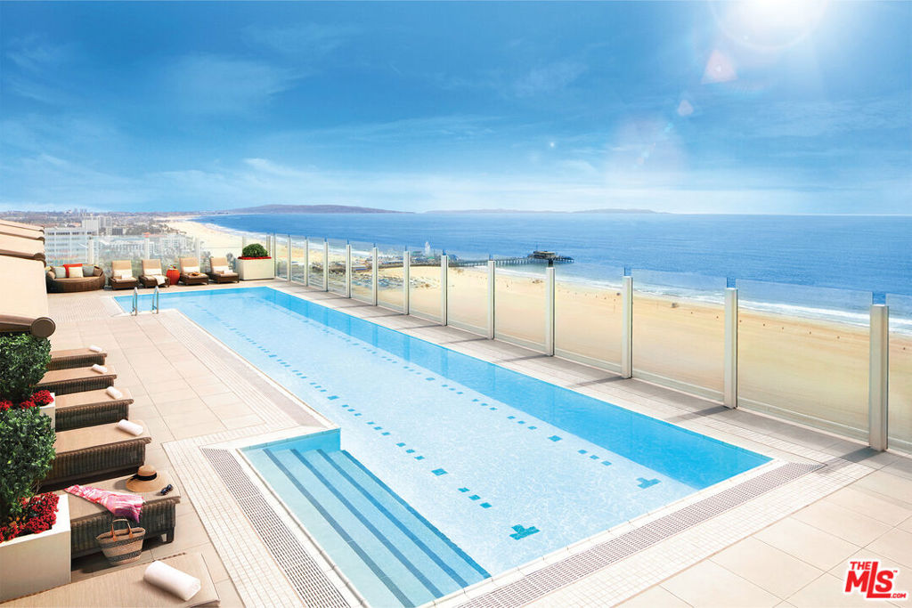 Suite 601 is a 2Bedroom / 2 Bath + Den Oceanfront Apartment Designed for those who value the extraordinary, every luxury apartment residence at 1221 Ocean Avenue in iconic Santa Monica, offers offers sweeping views of the Pacific Ocean stretching from Palos Verdes to Malibu. Our one, two, and three-bedroom high-rise apartments feature hardwood-style flooring, quartz countertops, and energy efficient stainless steel appliances. These truly are the most sought-after apartment residences on the west coast. Living at 1221 Ocean Avenue is like living at a five star resort. Our best-in-class amenities include a rooftop, ocean view pool and spa, on-site 24/7 guest concierge service, rooftop lounge, and valet parking.