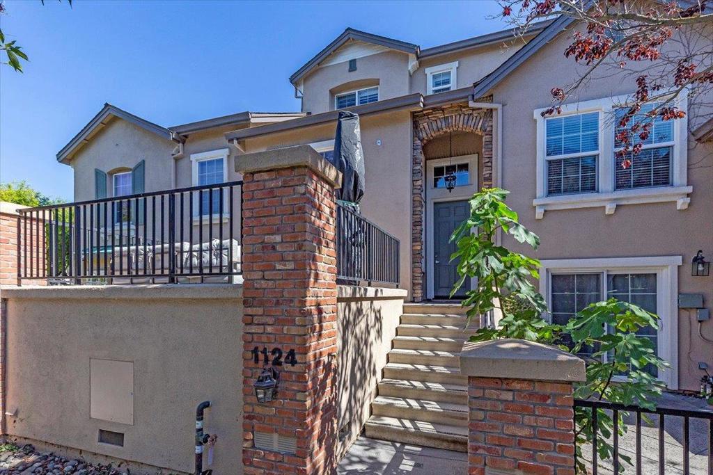 Nestled in the quaint tree-lined neighborhood of Willow Glen is this well maintained 22 year old townhome with modern amenities. The split level design allows you to enter at ground level from the 2 car garage with a built-in work bench to a laundry room and then up to a large living room with high ceilings and an abundance of windows to let in the natural light. The main level hosts your family & dining room along with the adjoining kitchen with granite counters over maple cabinets, including an island, tile floors, gas stove, walk-in pantry and stainless refrigerator. The powder room and engineered hardwood flooring complete this level. The upper level is home to the owners suite with high ceilings, a double vanity and walk-in closet as well as an additional bedroom ensuite with a full private bath. The freshly painted interior walls give you a blank pallet to make your own personal touches. Enjoy entertaining on your large front patio with a built-in bar/ serving table that also camouflages the AC unit. Large storage area under the patio also houses a water conditioning system. Easily stroll to downtown Willow Glen with all of its amazing boutiques, restaurants and cafes. Enjoy nearby parks, trails, Downtown San Jose, Tamien Caltrain station and easy access to HWY 87 & 85