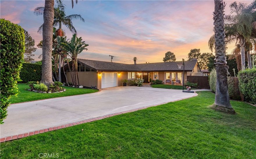 Tall, manicured hedges and a gated entrance create a peaceful sense of privacy as you enter this serene, single-level, lower Lunada Bay home. The spacious front yard welcomes you with a large driveway and a grassy lawn, while inside, an expansive Great Room combines the bright kitchen, dining area, and family room into one seamless space.  There’s even a dedicated office for work or study.   Large glass doors open to the private backyard, complete with a sparkling pool, generous patio, and a peek-a-boo ocean view;  perfect for entertaining or simply relaxing at home. Bedrooms are in their own private wing, offering comfort and tranquility.  Set in the heart of Lunada Bay, you’ll enjoy scenic bluff-top trails, inviting neighborhood parks, the vibrant Lunada Bay Plaza, and award-winning K–12 schools just around the corner.