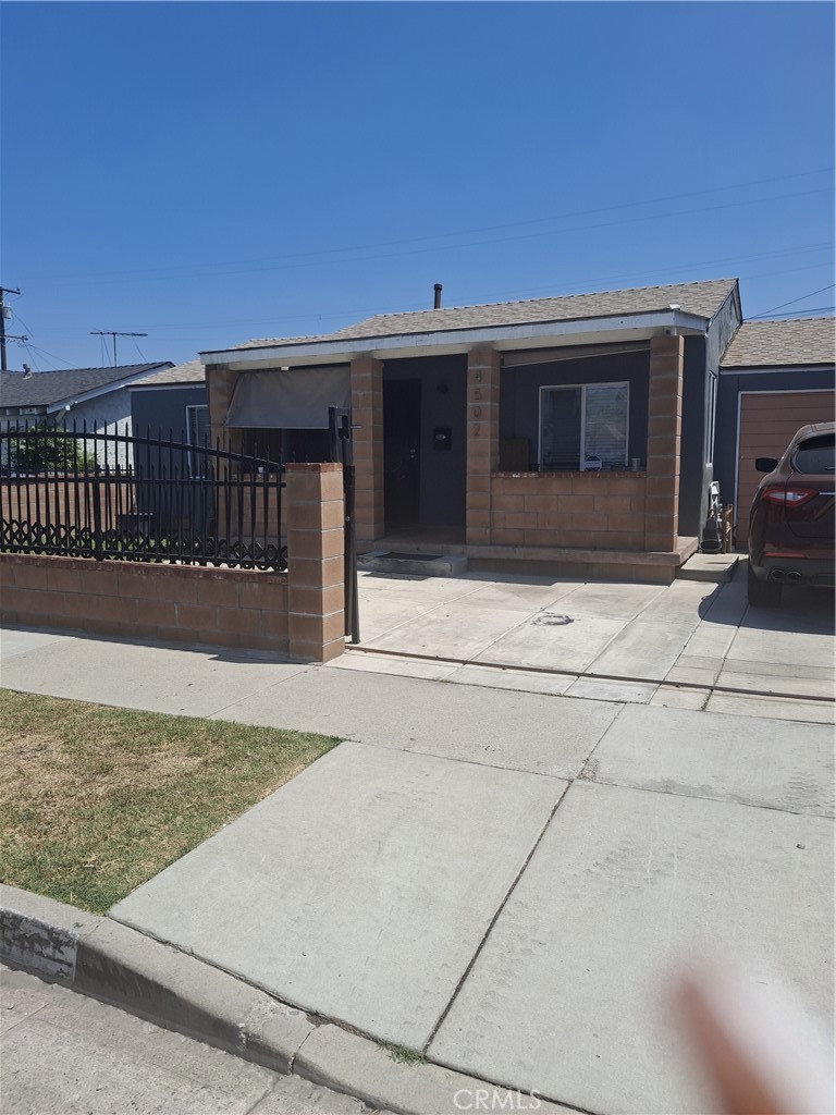 This well-maintained 3-bedroom, 2-bathroom home offers a perfect blend modern comfort and classic charm. Don’t miss out on this great deal! Also, the house has an enclosed permitted back patio that is used as a third bedroom with bathroom (364 square feet- City approved plans can be provided, if requested). This house is kept in good condition. The inside of the House has wood laminate flooring, the kitchen and bathrooms recently remodeled. Property has a spacious lot providing limitless potential, one wooden storage shed in the backyard that is staying. This property is a rare find in a beautiful neighborhood.