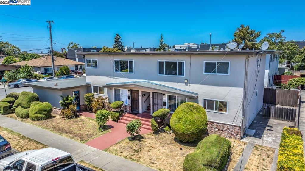 Wonderful investment opportunity in the heart of San Leandro. Well maintained fourplex with 2 vacant units on the upper level with treetop views! Perfect investment opportunity for the next owner to live in one and rent the others. Double pane windows, newer floorings in units, laundry inside each unit, covered carport parking and extra storage makes this an ideal place to both call home and to invest in. Please do not disturb occupants. Shown by appointment only.