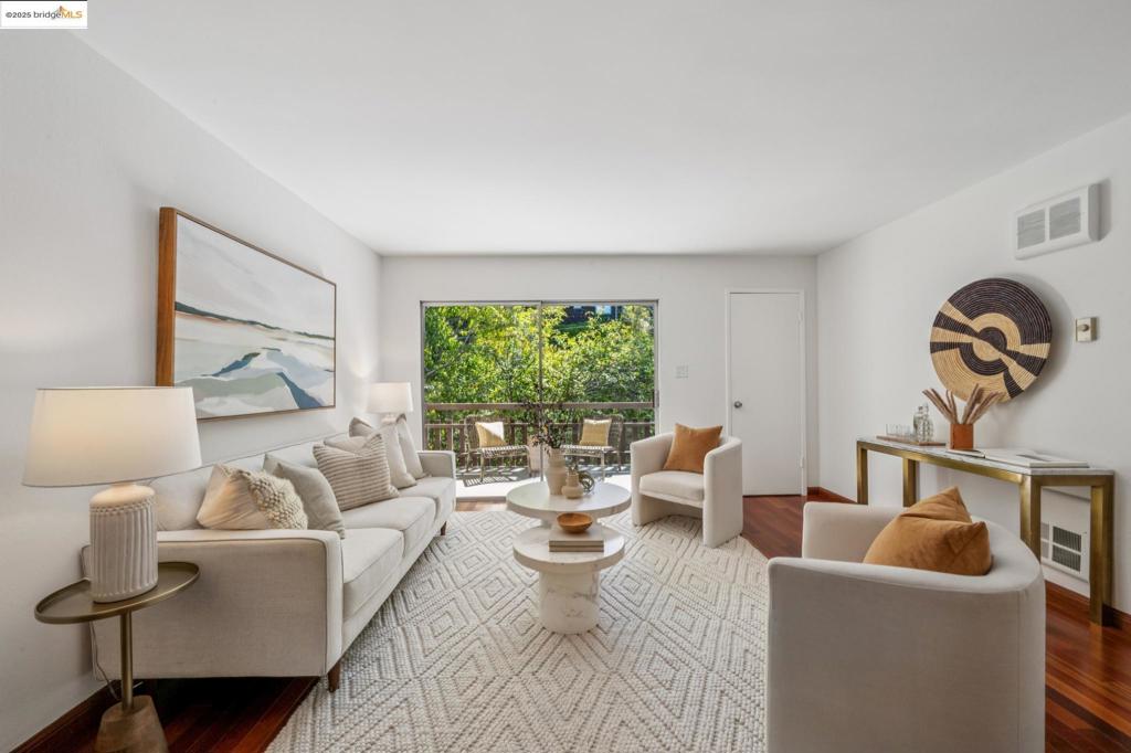 Top-Floor updated condo in prime Berkeley location. Perched above UC Berkeley’s International House and just steps from Memorial Stadium, this gem combines tranquil charm with unbeatable urban convenience. The open floor plan is filled with natural light and features a freshly painted interior, updated kitchen and bath, and generous closet space for ample storage. A spacious balcony extends from the living room, creating a seamless flow between indoor comfort and outdoor relaxation. Enjoy peace of mind with gated garage parking, all while being just blocks from Telegraph Avenue, the Haas School of Business, and minutes from Downtown Berkeley, BART, and the iconic Claremont Hotel. This condo offers the perfect balance of peaceful retreat and city access, with scenic walking trails, and vibrant campus energy. It’s an ideal home for students, or investors. Don’t miss your chance to own a slice of prime Berkeley real estate.
