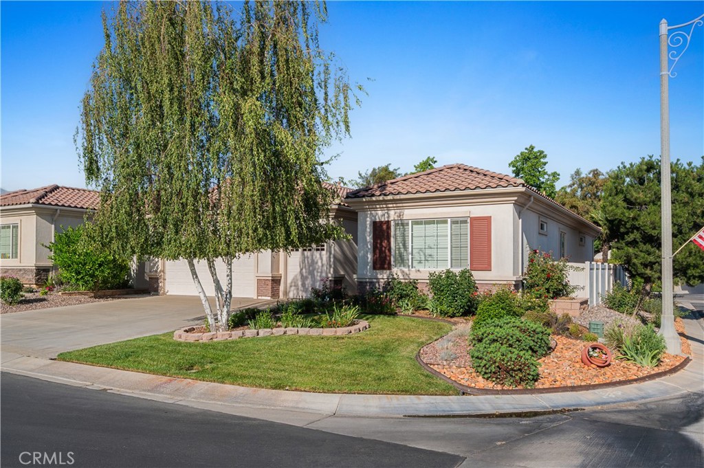 PAID SOLAR!!! Welcome to the highly sought-after Solera at Oak Valley Greens, a vibrant 55+ gated community offering resort-style living in the heart of Beaumont. This well-maintained Emerald floor plan features 2 spacious bedrooms, 2.5 bathrooms, a versatile bonus room, and over 2,100 square feet of thoughtfully designed living space. Built in 2006 with quality and comfort in mind, this home boasts a bright open-concept layout, ideal for entertaining or relaxing in style. Enjoy the energy savings of paid solar, a newer HVAC unit installed in 2019, a spacious kitchen with ample cabinetry, and generously sized living and dining areas. The bonus room is perfect for a home office, den, or guest space. The master bathroom features an upgraded walk-in Jacuzzi tub, providing both comfort and luxury. The entire home has been recently steam cleaned, ensuring a fresh and move-in-ready experience. As a resident of Solera, you’ll enjoy resort-caliber amenities including a stunning clubhouse, fitness center, indoor walking track, library, billiards room, saltwater pool & spa, tennis and pickleball courts, and a full calendar of community events designed for active adults. Experience low-maintenance, high-quality living in one of Beaumont’s premier 55+ communities.