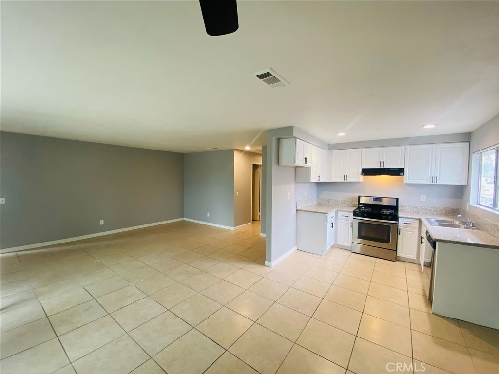 Just Remodeled! Move-In Ready Condo located in Mountain View. Close to University of Redlands and Downtown for shopping, restaurants and easy access to the 10 and 210 freeway. This single level upstairs 2 bed, 1 bath home is move in ready with updated flooring and plush carpet. Oversized living room has beautiful mountain views. Outdoor patio is perfect for relaxing and and enjoying the mountain views. Single detached garage included and tenant only pays for Gas & Electricity. HOA covers the trash, water, and landscape maintenance. Available for move-in immediately.