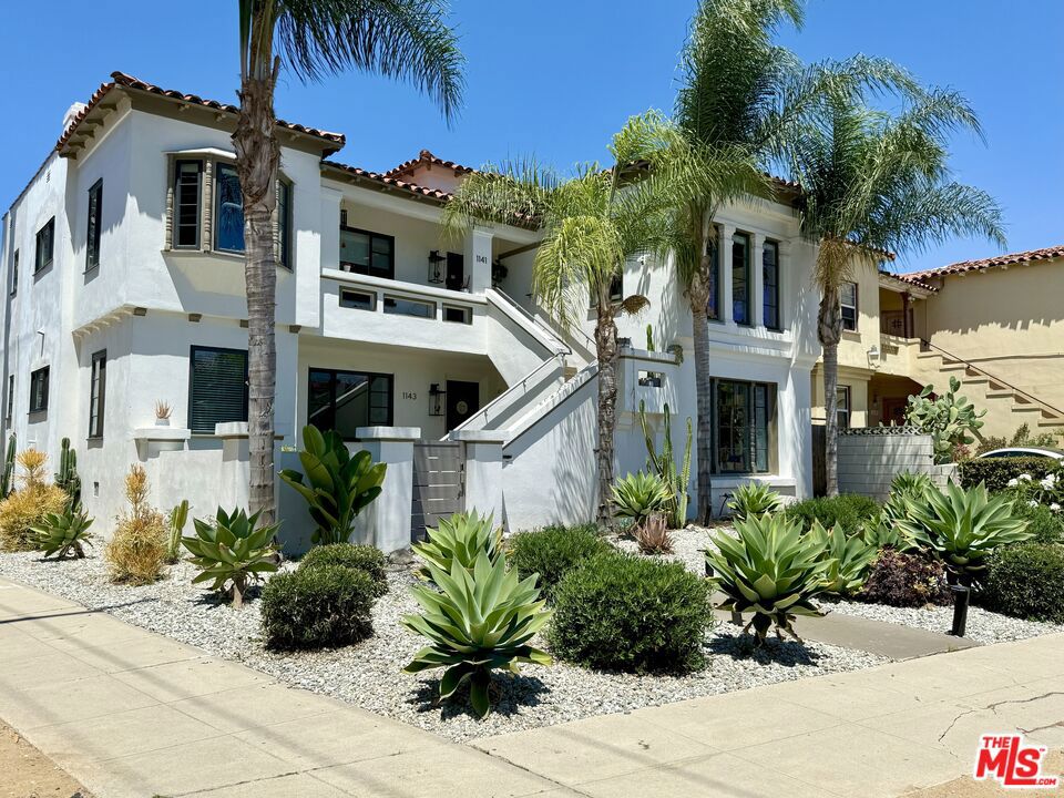 Completely renovated gorgeous lower unit featuring 3 bedrooms each complete with its own en-suite bath. A traditional Spanish style courtyard leads you to the entry of the home. The interior features an expansive step down living room with a charming decorative fireplace, built-ins, and large windows allowing all day natural light: formal dining room; breakfast area; kitchen with newer stainless steel appliances; laundry room; 3 bedrooms and 3 bathrooms. Primary features a thoughtfully designed custom walk-in closet. Recessed lighting and designer light fixtures throughout. Recently installed central heat and air, dual pane windows, electrical & plumbing. Includes a private 2 car garage with automatic door opener with direct access into the impressively large, shared, ultra lush private and secured gated backyard. Central location in Miracle Mile, convenient to restaurants, shopping, gyms, and freeway access. Minutes to LACMA, the Grove, Cedars, the future La Brea/Wilshire Metro Stop.