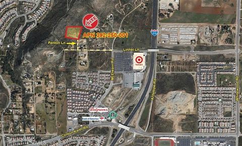 0 Fenton Lane Murrieta CA 92562