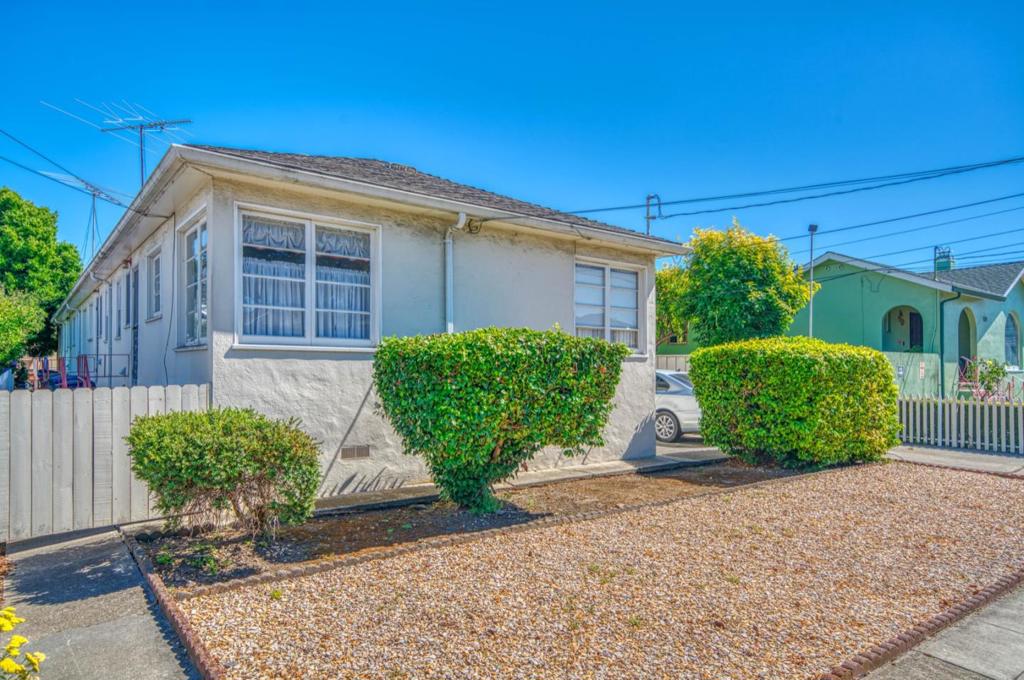INVESTMENT OPPORTUNITY! Please do not disturb tenants Welcome to 105, 107, 109 & 111 Williams St. This charming multi-family four-flex property has been owned by the same family for almost 70 years! It is located in the heart of the East Bay, near Old San Leandro and San Leandro High School. All four units have hardwood floors and are one bedroom, one bath with their own laundry rooms. A separate garage is in the rear of the property adjacent to a shared sitting/garden area. Each unit has its own gas meter providing convenience and accurate billing. Outside, you'll find a beautiful front yard adorned with flowers and fruit trees. Conveniently located, near shopping, dining parks and BART. A great investment, the perfect opportunity for an investor! Live in one unit and and rent the other units or rent all four Convenient location is near SL BART station and downtown shopping/restaurants. Excellent rental income. Will not last!! *Buyers to verify schools
