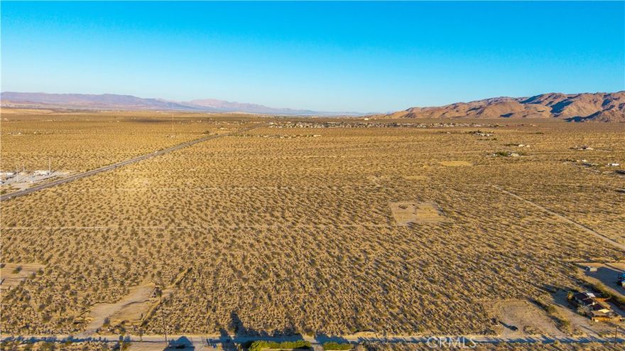 Discover wide-open desert beauty on this 1.25-acre parcel located in the highly regarded Indian Cove area of Twentynine Palms. Positioned between Joshua Tree and downtown 29 Palms, this property offers stunning views of the surrounding mountains and natural desert landscape. A great opportunity to build your own retreat, investment property, or full-time residence. Buyer to verify all utilities.

Enjoy nearby access to Joshua Tree National Park through the Indian Cove entrance—perfect for rock climbing, hiking, and exploring the desert’s unique terrain. Local attractions include the 29 Palms Art Gallery, Tortoise Rock Casino, and community favorites like the Joshua Tree Music Festival and weekly Farmers Market. Experience the best of Hi-Desert living in this beautiful location.