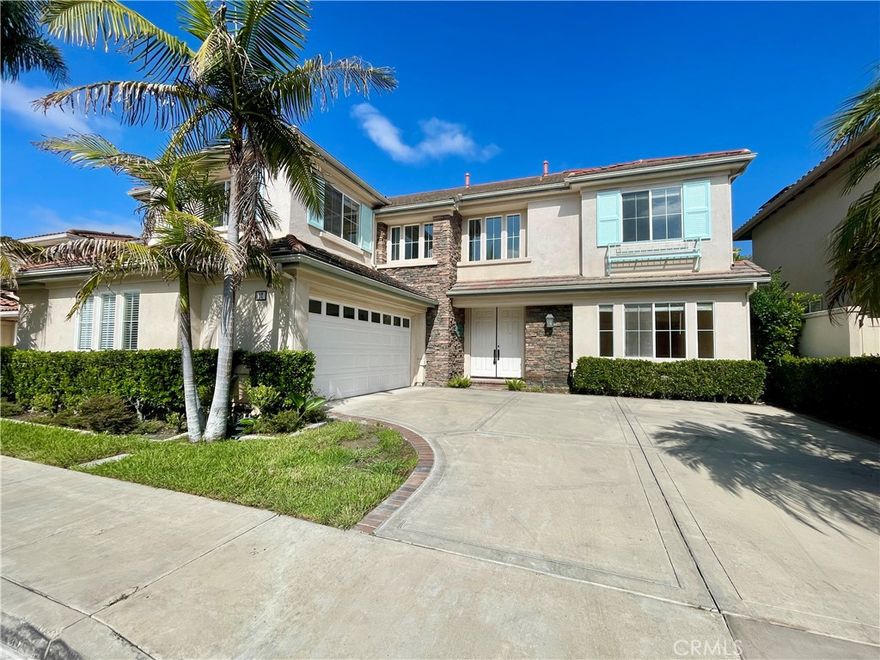 Popular Westpark Trieste Home in a Cul de sac location with a huge, landscaped backyard. Main floor has one bedroom and one study room / office which can be used as a bedroom. Living and dining room with high ceiling and maple wood flooring.  Tile floor in kitchen and family room.  Plantation shutter in living room, dining room and family room.  Family room has fireplace.  Kitchen has an island and Cessor stone countertop. Second floor has 3 bedrooms and one bonus room which can be used as office, library or bedroom.  On the record, it is 4 bedrooms.  However, it can be used as 6 bedrooms.  New luxury vinyl floor in second floor.  Fresh paint.  Walk to association pool, parks, tennis courts, playground, shopping and dining and Culver Plaza commercial complex. Close to Plaza Vista award winning school.