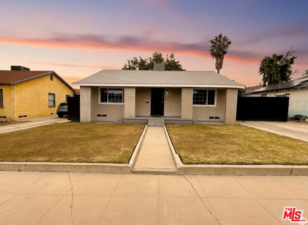 Welcome to this charming and upgraded home offering comfort, security, and convenience. Originally purchased as a renovation in 2022, the current owner has continued to enhance the property with thoughtful updates including exterior security lighting, a remote/automatic side gate, and new bedroom flooring within the past year. Additional features include a spa, a tankless water heater and a long driveway providing ample parking for multiple vehicles. The detached garage offers excellent potential for conversion into an ADU (Accessory Dwelling Unit), perfect for added living space or rental income. Conveniently located just about 2 miles from Meadows Field Airport as well as shopping centers This property combines modern upgrades with great investment potential. Title does not state RV parking. However, long driveway can support an RV