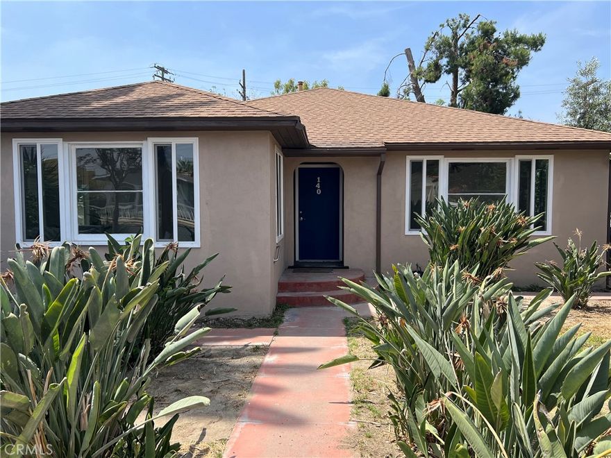 Welcome to 140 W M St. This unique and beautiful home was recently remodeled and is in turn key condition! This home is the perfect opportunity for new and growing families with a total living space of 1395 SqFt and a huge lot size of 7500 SqFt for a potential ADU. As you enter the home you are greeted by stunning natural lighting and new laminate flooring. This home features 3 bedrooms and 1 bathroom, an open concept allows you to enjoy family time in both the living and kitchen areas, large enough to entertain and host gatherings. The property is now vacant and move in ready! Plus, the home is conveniently located near schools, shopping centers and freeways! Feel free to call or text the listing agent.
