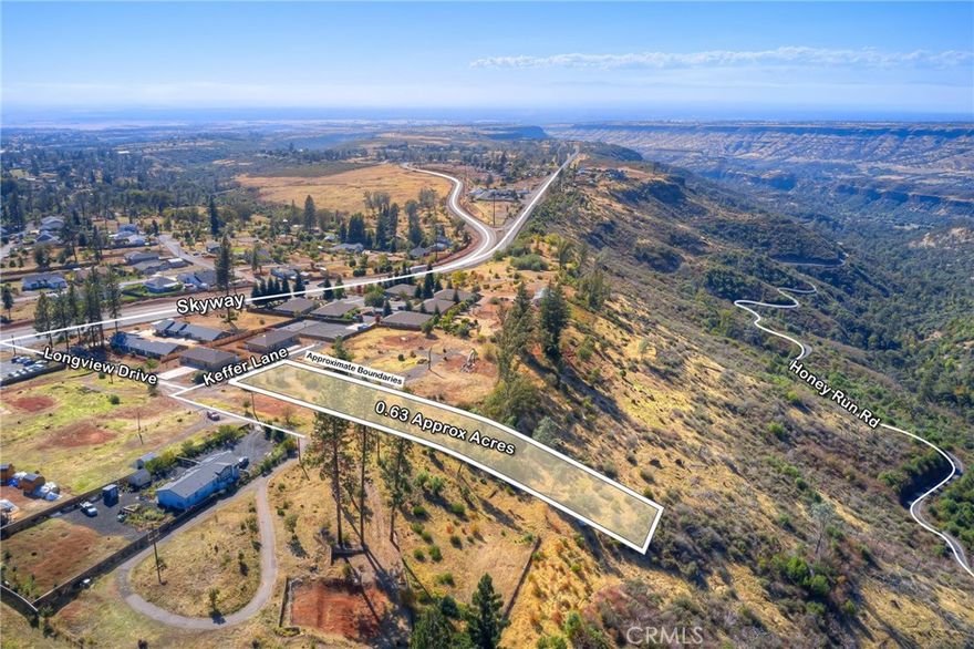 Great opportunity to build your dream home on this large, private lot located on the lower side of Paradise, just off Skyway with a canyon view! The property previously featured a 3-bedroom, 2-bathroom home that was 1,398 sqft—now it’s a blank canvas ready for your new vision. Enjoy being just minutes down the hill to Chico and close to shopping, healthcare, and restaurants right off Skyway in Paradise. This is a wonderful piece of land with endless potential to create the home you’ve always wanted!