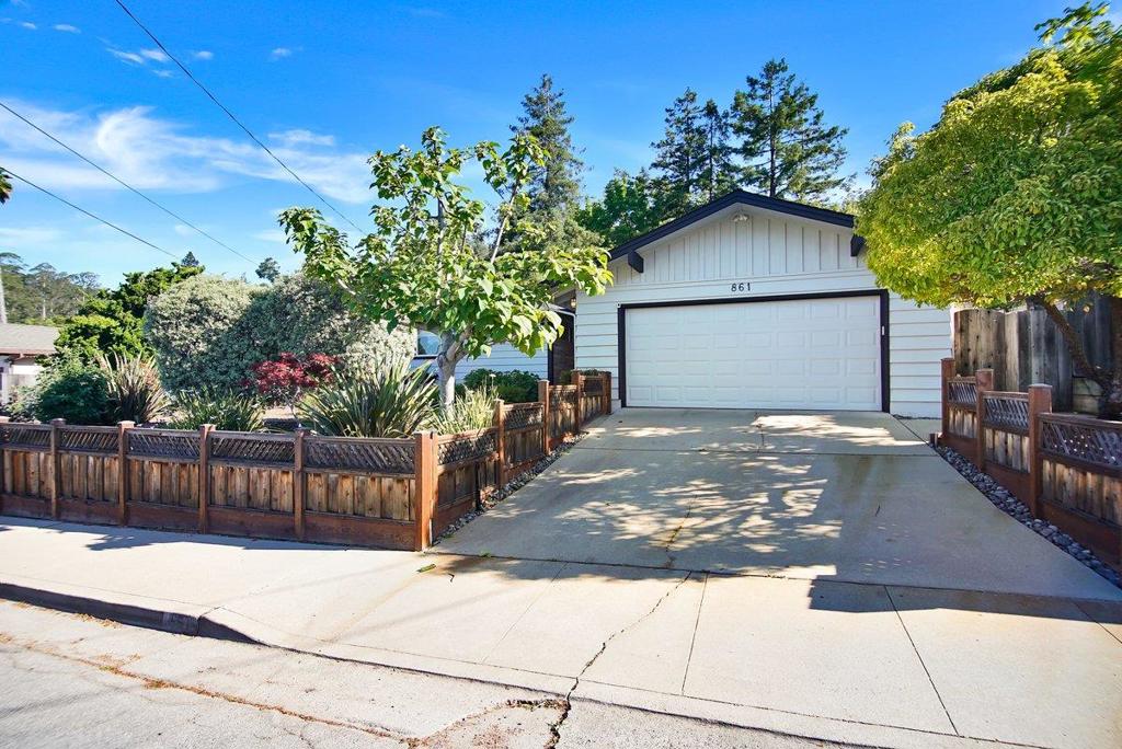 Welcome to this beautiful spacious Santa Cruz home featuring 3 bedrooms, 2 1/2 bathrooms all within +/-2672 square feet on a 11021 square foot lot. Chef style kitchen with 2 ovens, 6 burner gas cooktop, island, quartz countertops, soft closing drawers and a walk-in pantry. Formal dining, living and separate family room with fireplace. Primary suite is very spacious and private with his and hers walk-in closets. Primary bath features 2 sinks and walk-in shower. 2 other very spacious bedrooms and hallway bathroom located on front side of home. Gleaming hardwood flooring and recessed lighting throughout the home. Backyard is ready for all your entertaining needs with 2 ample sized patio areas. A separate art studio/office located in backyard (not included in home sq. footage). Dual furnaces and dual tankless hot water heaters. Laundry located inside garage. Very short walk to DeLaveaga Elementary School. This home is a must see to truly appreciate!