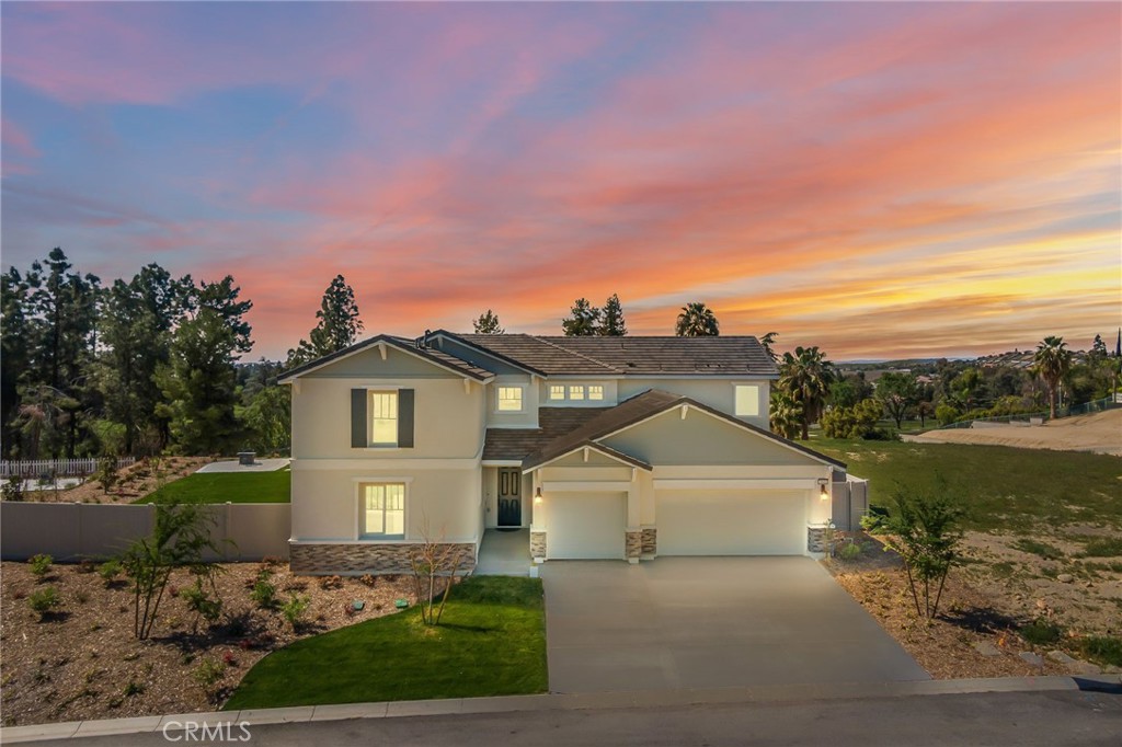 Introducing Bella Vista at Rio Bravo, an inviting community of new homes for sale in Bakersfield, CA. Find the perfect blend of comfort and style with our elegant floorplans, offering 4 bedrooms, 3.5 baths, and an impressive 3,403 sq. ft. of space to live and entertain! Enjoy an informal dining area as well as a large great room and flex area that opens onto a beautiful patio, perfect for a meal alfresco. Storage abounds in the kitchen, which boasts a huge island, perfect for mornings with the family, or setting up for that next party. Upstairs, you not only have four bedrooms, but an additional loft space where the kids can play, or you can set up your office. The master suite offers a relaxing soaking tub and separate walk-in shower with seat and two shower heads. Energy efficient features throughout. Three car attached garage with finished interior with direct access to the kitchen via the family command center/mud room/pantry. This home features more than can be described in writing! Be sure to come visit the models and see your new home!