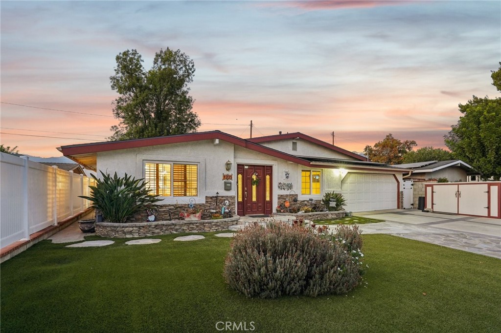 UPGRADED, SINGLE STORY POOL HOME w/ Den!! You'll appreciate all of the recent upgrades done for you within the last 5 years! The roof and complete electrical rewire were done in 2025, the heating & air units were replaced in 2021 and the retaining wall was just built in the backyard! The heart of this home features a kitchen that opens seamlessly to the dining and living areas, creating an inviting space for daily life and entertaining. The kitchen cabinets were just refreshed, new quartz counters have been installed and there are recessed lights. There's an abundance of counter space and an additional pantry area w/ extra storage! There's also a second family room that features vaulted ceilings, a fireplace and direct access to the garage and backyard. One bedroom is separate from the others and has a full bathroom close by. The other two bedrooms are on the other side of the house. The den can be utilized as a 4th bedroom, office, gym, craftroom, library or whatever your heart desires! Both bathrooms have been upgraded with new vanities and tile. The pool & spa out back is sure to be a place for many fun times! A brand new Alumawood patio was just installed which also has a ceiling fan & recessed lights. The Sunrun solar panels will provide years of reduced power bills for years to come! This great home is zoned for top rated Sellers Elementary, Goodard Middle & Glendora High School! The Downtown area epitomizes that quaint downtown feel. Tons of shops, local eats and events are sure to be loved! Costco, Target, Trader Joe's, the 210 & 57 are all conveniently close by! Homes in Glendora with this amount of upgrades and prime location are hard to come by. Set up an appointment to see this one before it's to late!