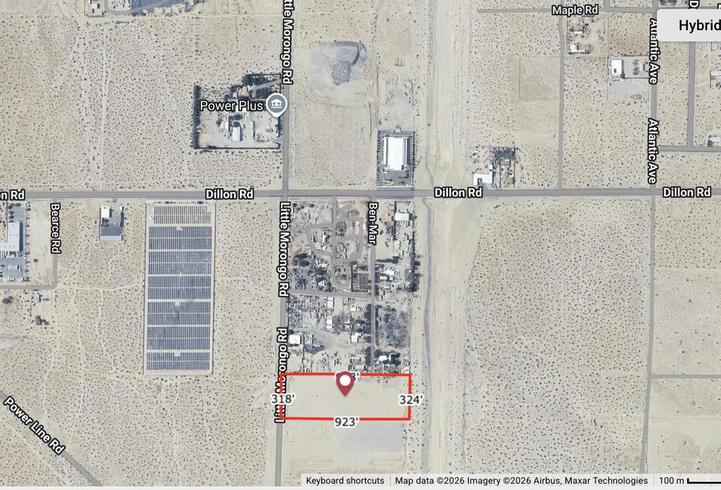 6.86 Acres Little Morongo