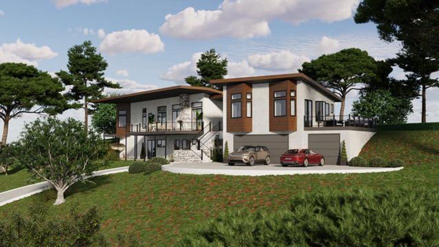 Spectacular opportunity for sunny Carmel living.  Situated in the prestigious Rancho Rio Vista area near the West entry into the Carmel Valley, this lot affords easy access to Peninsula Towns and the Coast.  Less than a five minute jaunt to all of the amenities in Carmel.  Offering 1 acre, this lot is slopped and south facing, offering stunning views of Carmel Valley, The Santa Lucia Range and a small peek of Point Lobos.  Approved plans and secured .40 acre water feet of Mal Paso water offer the buyer/builder numerous options in their build out.  The flexible 3-5 bedroom floor plan also offers space for an additional guest suite, office, workshop or possible ADU.  The high efficiency South facing design is oriented for views and solar power.  With the right materials, this home could easily be a net zero green home.  Opportunities for buildable lots in the Carmel area are becoming increasingly difficult to find.