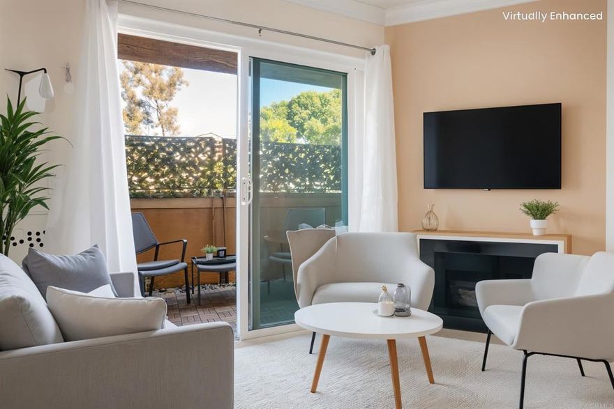 Located just minutes from Hollandia Park and quick access to CA-78 and I-15. This 2 BR, 2 BA condo feels like home. The unit features quartz kitchen countertops, stainless steel appliances and tile flooring throughout the main living area. The large primary bedroom offers a walk-in closet. The patio features privacy shrubbery and wood deck-like flooring. Amenities include community pool/spa, clubhouse, rec room, while centrally located to shopping, dining and schools. The unit includes 2 assigned parking spaces (one covered), with the option to use additional guest parking. CSU San Marcos and Palomar College are just minutes away making the unit perfect for students or investment property.