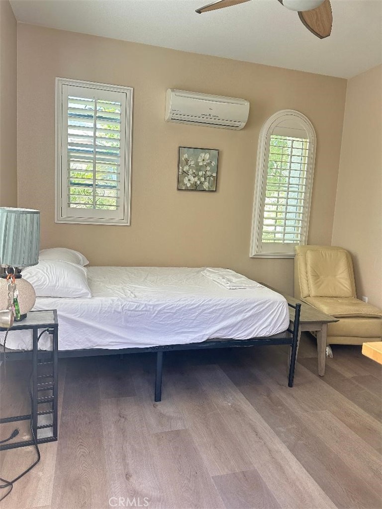 Separate unit, no sharing with the landlord, 2 beds 2 bath with all functions available. Central and separate AC and ceiling fan in each unit. Electric stove, easy maintenance vinyl flooring. 9 foot ceiling. Rent includes all utilities, internet, NETFLEX etc... 9/9/9 high ranking schools. Near Victoria Gardens, Ontario Mills, Ontario International airport.
