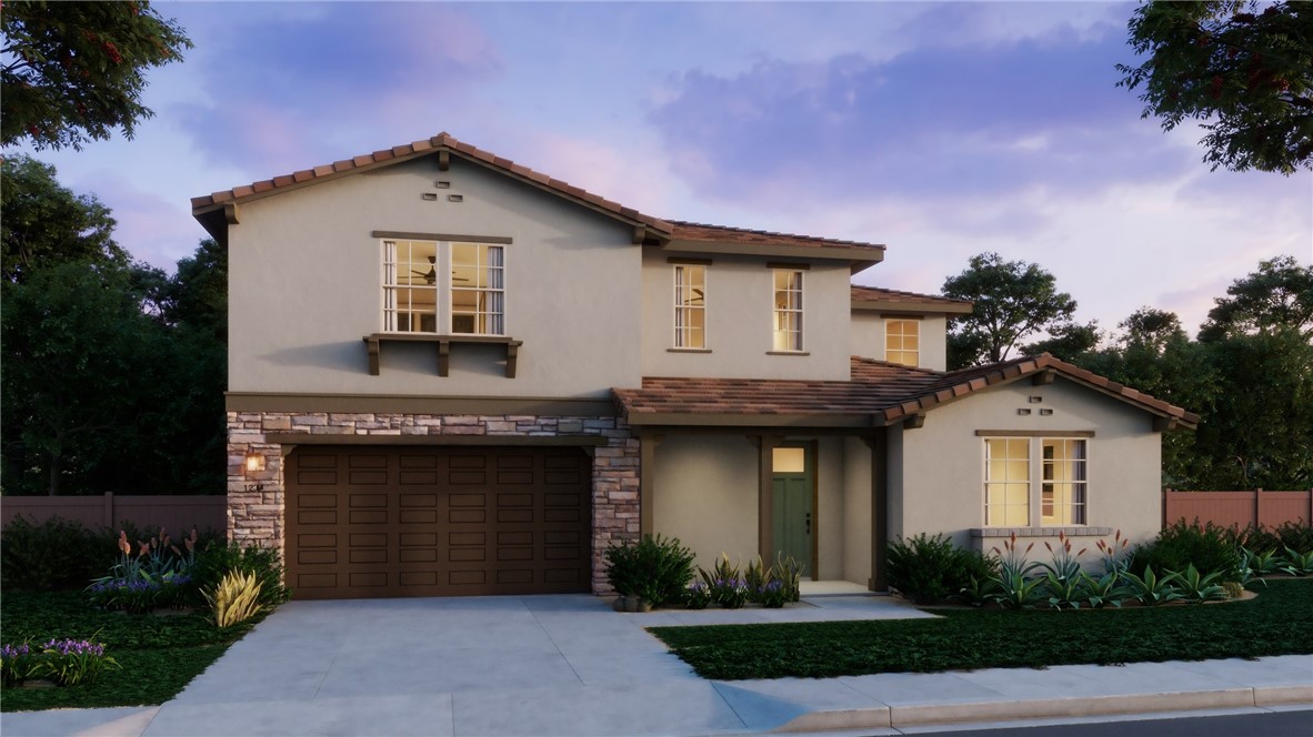 Pre-Completion Pricing – Estimated Move-In: Early November 2025. This stunning two-story multi-generational home is located in Escondido near the sought-after Harmony Grove area, just off the I-15 Freeway at the Felicita Avenue exit, offering convenient access to shopping, dining, and Lake Hodges. Boasting 4,043 square feet of thoughtfully designed living space, this residence features 5 spacious bedrooms, 4.5 bathrooms, a large loft, a 3-car garage, and a California Room for seamless indoor-outdoor living. The open-concept layout showcases 9-foot ceilings and a bright great room that flows effortlessly into a gourmet kitchen with a large quartz island, stainless steel appliances including a microwave, gas cooktop, electric wall oven/microwave combo, and dishwasher. The first-floor multi-gen suite is ideal for extended family or guests, complete with a private living area, kitchenette, full bathroom with walk-in closet, an additional bedroom closet, and its own laundry space, providing independence and comfort within the home. Upstairs, a spacious loft offers flexible space for a media room, office, or play area. Buyers still have time to personalize interior finishes and upgrades to make the home uniquely their own. Solar is available through SunRun, with options to lease or purchase. Rendered photo represents the model home. Models are available for viewing nearby at the Sonora Hills Community. Call to schedule a private showing—this limited pre-sale opportunity will not last in today’s market.