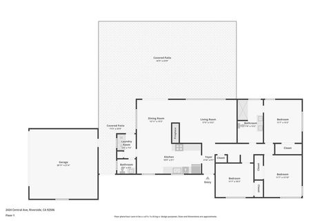 Tiny photo for 2424 Central Ave, Riverside, CA 92506 (MLS # TR26087276)