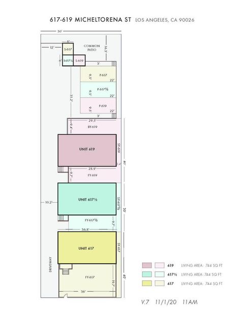 Photo of 617 Micheltorena Street, Los Angeles, CA 90026 (MLS # 25553969)