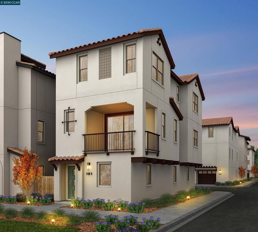 Plan 1 - Lot 15  Welcome to Chattleton Place, a stunning new community of three-story single-family luxury homes in the vibrant San Pablo/Richmond area. Perfectly situated just minutes from major freeways and BART, these homes provide effortless access to San Francisco, Berkeley, Oakland, and Napa, making them ideal for commuters and urban explorers. Enjoy the convenience of nearby shopping at El Cerrito Plaza and a quick 10-minute drive to Solano Avenue in Albany, where you’ll find a lively mix of restaurants, hiking trails, and transportation options.  These exquisite Spanish Revival-style homes range from 1,600 to 2,100 square feet, offering 2-bed/2.5-bath layouts for singles, couples, and small families, and 3-bed/3.5-bath options for larger households. Select homes even feature Accessory Dwelling Units (ADUs), perfect for rental income or multi-generational living. With owned solar panels, airy great rooms, gracious porches, and modern amenities like pantries, walk-in closets, spa-like bathrooms, and home offices, these residences redefine comfort and style. Whether you’re a first-time buyer or looking to upgrade, Chattleton Place delivers East Bay living with the “wow” factor built in.