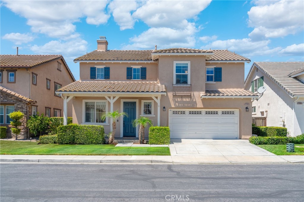 Beautiful home that is ready for new families. This two story beauty has 3 bedrooms and 2.5 bathrooms. This is an entertainers delight, Beautifully decorated foyer entry features, Formal Living Room, Dining Room,Family room features custom built cabinets, custom built fireplace. vaulted ceilings, beautiful wood flooring. Gourmet granite counters kitchen & stainless steel sink & appliances with custom quartz island. Master suite features high ceilings,with his & hers sinks, private bathroom, separate shower & tub, and walk in closet. Private and secure backyard, beautifully landscaped, features pebble bottom pool/ spa with a relaxing waterfall, There is also bbq area's, Low maintenance landscaping. Laundry room is located upstairs which makes for easier laundry day. Low $82 association dues and property taxes, The association provides a community pool ans spa, lovely clubhouse ( can be reserved for parties) a small park, and RV parking area ( extra charge apply) Close to schools, freeways & Shopping.