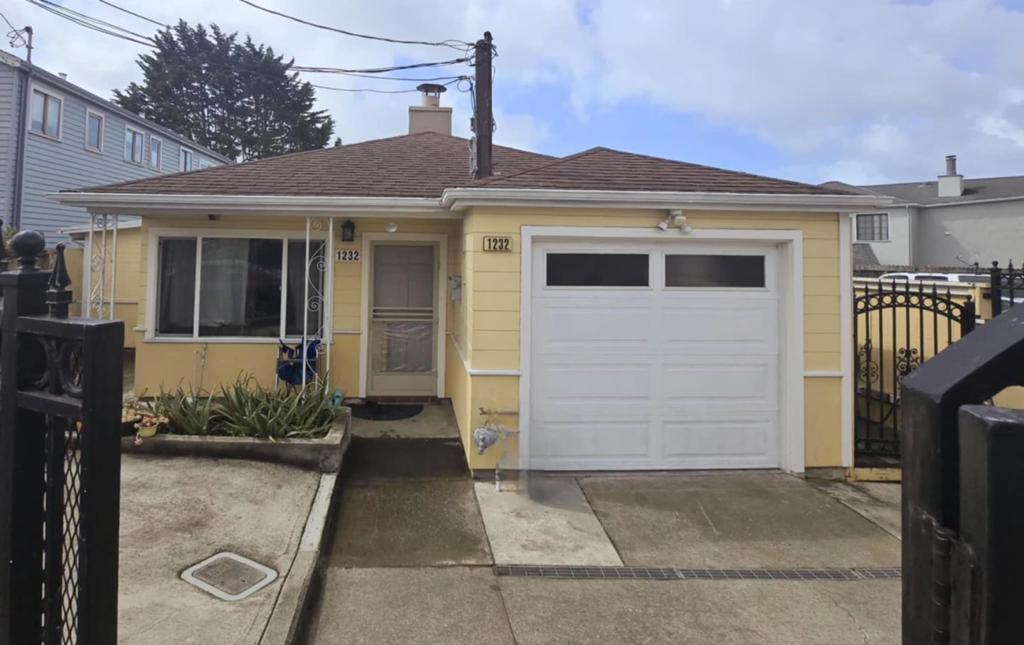 This delightful 3-bedroom, 1-bathroom home is ideally located near El Camino, offering easy access to public transportation, including BART. Perfect for a large family, it combines modern conveniences with low-maintenance living. The fully paid-off solar panels provide both energy efficiency and long-term cost savings, making this home even more appealing. The spacious layout and convenient location are sure to meet all your family's needs! Must see!