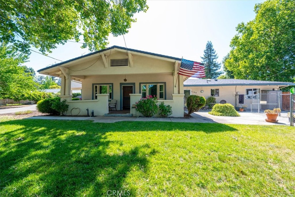 Endless Possibilities on the West Side of Atascadero-Looking for flexibility, function, and potential? This westside Atascadero property offers just that—and more. Tucked among shade trees on a spacious lot in the desirable neighborhood, this multi-unit property is close to schools, shopping, and Atascadero Lake. The main home is warm and inviting, with three bedrooms, two bathrooms, a cozy fireplace, new laminate flooring throughout, and a sunroom for bonus living space. You’ll also find a dedicated laundry room, two storage sheds, and a chicken coop ready for your backyard hobby farm.
Attached to the main home is a one-bedroom, one-bathroom suite with its own entrance and side yard, separated by an access door. Ideal for extended family, guests, or extra rental income. Above the detached two-car garage sits a fully separate two-bedroom, one-bath ADU featuring laminate flooring, its own small backyard, a private balcony, and laundry in the garage below. This property is packed with income-generating potential or perfectly suited for multigenerational living, a savvy house-hack setup, or a smart long-term investment. Solar helps keep utility costs down, and there’s even an additional outbuilding for more storage or creative use. Opportunities like this don’t come around often—live in one, rent the others, or bring everyone together under one address.