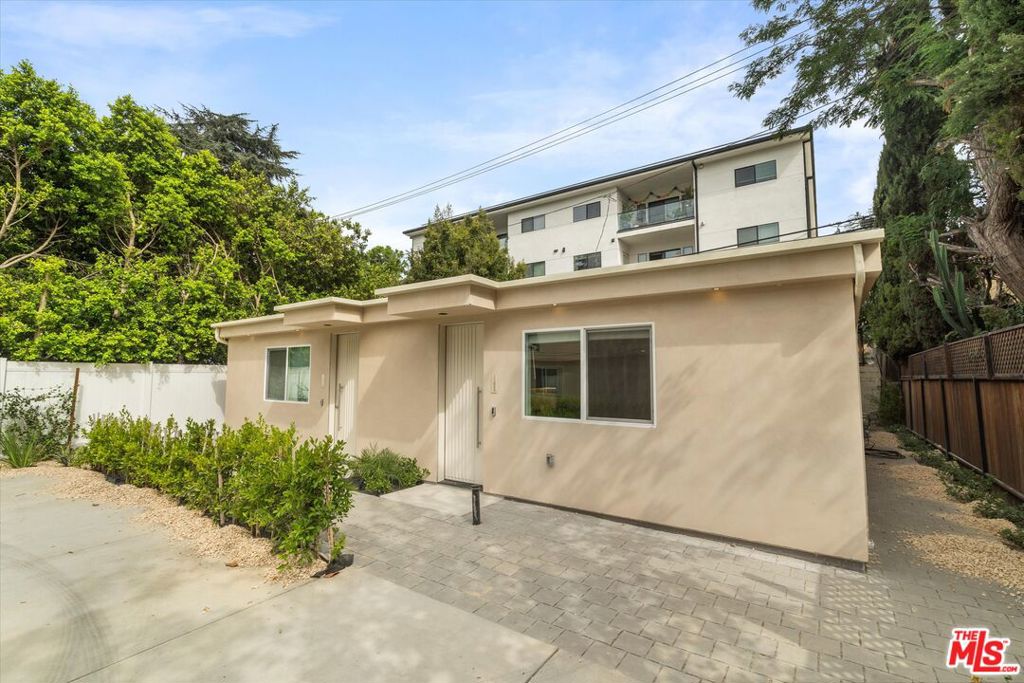 Brand-New Modern Living in the Heart of West Toluca Lake!! Be the very first to live in this newly constructed 2 bedroom, 2 bathroom home spanning approximately 800 square feet. Part of a newly built 4-unit complex, the home is thoughtfully designed for modern comfort and effortless living blending a contemporary style with everyday functionality in one of the Valley's most desirable neighborhoods. Inside you'll find Samsung stainless steel appliances, custom window shades, and built-in closet systems for maximum storage and organization. With an open-concept design, this single level ADU home features European-style cabinetry, warm wood tones, durable vinyl plank flooring, and sleek finishes throughout. The primary suite includes a walk-in closet, a spa-inspired bath and a guest bedroom down the hall that could be perfect for an office. As a bonus there is a front and back patio for those that appreciate a little outdoor living. For added convenience, a full-sized washer & dryer is included along with drought-tolerant landscaping that keeps the exterior clean and low-maintenance. Don't miss this opportunity to enjoy brand-new living where style, convenience, and comfort come together in the heart of the east Valley.