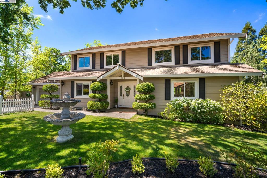 Situated on an expansive lot atop one of Danville’s most coveted hillsides, this exceptional EAST-FACING home offers a rare blend of exclusivity, privacy, & panoramic views — all while being just minutes from the vibrant charm of downtown Danville. From the moment you arrive you're greeted by a peaceful setting that feels worlds away, yet still a short stroll to boutique shops, acclaimed restaurants, scenic trails & the lively Saturday farmers market. It’s the best of both worlds — tranquil seclusion with easy access to everything that makes Danville one of the East Bay’s most desirable communities. Inside, the home showcases modern upgrades & timeless charm. The thoughtfully designed kitchen features quartz countertops & marble tile backsplash, while spa-inspired bathrooms elevate your daily routine. At the heart of the home, a light-filled open-concept kitchen and family room invite connection & comfort. The spacious dining area is ideal for entertaining & French doors seamlessly link the living & family rooms to create effortless indoor-outdoor flow. The backyard patio is a true retreat surrounded by mature trees, dramatic hillside views & golden hour sunsets. This home delivers the ultimate trifecta: elevated views, exclusive privacy, and unbeatable convenience. OFFERS: 7/23