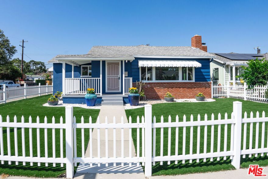 Enter through a picture-perfect picket fence to a beautiful home on the Westside of Los Angeles! Incredible location in close proximity to Playa Vista, Del Rey, Whole Foods, restaurants, bike paths, and all that Silicon Beach has to offer... Located on a large corner lot, the spacious open layout is perfect for entertaining friends and family or working from home. Highlights include: brand new windows, wood floors, granite countertops, stainless steel appliances, and 2 car garage. Refreshed landscaping provides enough green space for you and your pets to enjoy SoCal living...