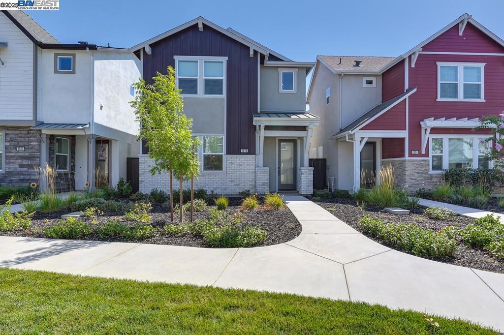 Welcome to The Cove! This beautiful 3-bedroom, 2.5-bath home that offers modern comfort in one of Sacramento’s most desirable neighborhoods. The open layout features recessed lighting and laminate flooring throughout the first floor, creating a warm and inviting space. The updated kitchen offers contemporary finishes, ample storage, and a seamless flow into the dining and living areas—perfect for entertaining. Upstairs, you’ll find carpeted bedrooms, including a luxurious primary suite with a spa-inspired bath, plus a thoughtfully designed shared bathroom connecting the secondary bedrooms. Tile flooring enhances each bathroom for durability and style. Step outside to an enclosed backyard patio, ideal for morning coffee or weekend gatherings. A 2-car garage provides convenience, while HOA amenities elevate your lifestyle with a community pool, playground, and more. Located just minutes from shopping, dining, and freeway access, this home combines comfort, style, and convenience in the heart of Sacramento.