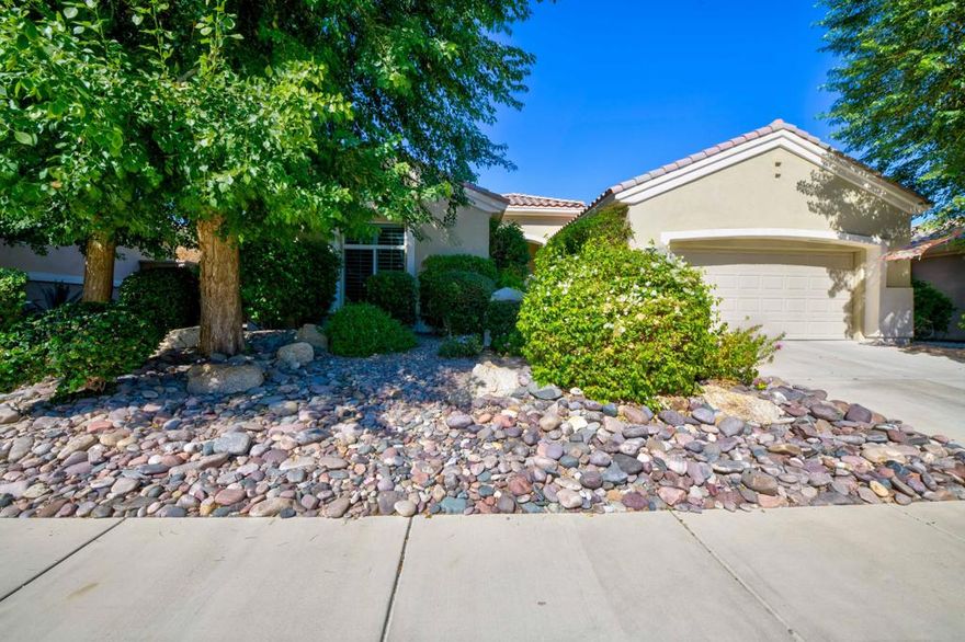 Welcome to this newly listed Victoria floorplan home.  As you arrive, you are welcomed by mature , beautifully designed landscaping.Entering the front door, is a foyer opening up to a magnificent great room with a dramatic fireplace and media center.  The connected living and dining areas provide an ideal setting for entertaining.  Along with the dining room, there is a breakfast area and extended serving bar.  The kitchen  has a large island for food preparation and  the countertops are  enhanced with granite tile.   Newer appliances are all stainless steel.  To the rear of the home is the master bedroom suite with a large bay window overlooking the rear yard and patio area.  The master bathroom includes a garden tub, separate shower, double sink vanity areas and a large walk-in closet.  Going back down the hallway, is an office/den with double doors and builtin cabinets.To the front of the home is the guest bedroom suite with its own private bath with a tub and shower.  There is also a guest powder room off of the hallway as well.There is a utility/laundry room off of the kitchen area with cabinets and storage space.   Additionally, there is a walk-in pantry with walls of cabinets .The massive covered patio is surrounded by colorful landscaping and there are misters to cool you off on our warmer days.  The decorative sculpture remains as well.One of the a/cs was replaced recently.  There is plenty of storage space in the double car garage.  Drapes in the living area of the home...plantation shutters in all other rooms.  Neutral tile flooring.  Newer garage door and hot water heater, Sun City has multiple clubhouses, restaurants, fitness center, indoor and outdoor pools/spas.  2 golf courses , tennis, pickleball, library, theater, ballroom and over 80 clubs to participate in if you wish!This well-maintained Victoria is definitely a must see!