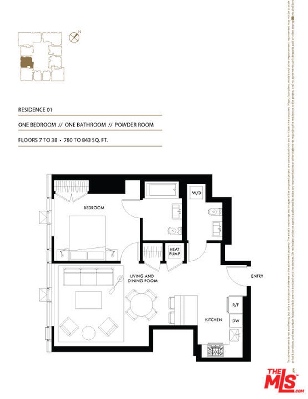 Photo of 889 Francisco Street #1501, Los Angeles, CA 90017 (MLS # 25574415)