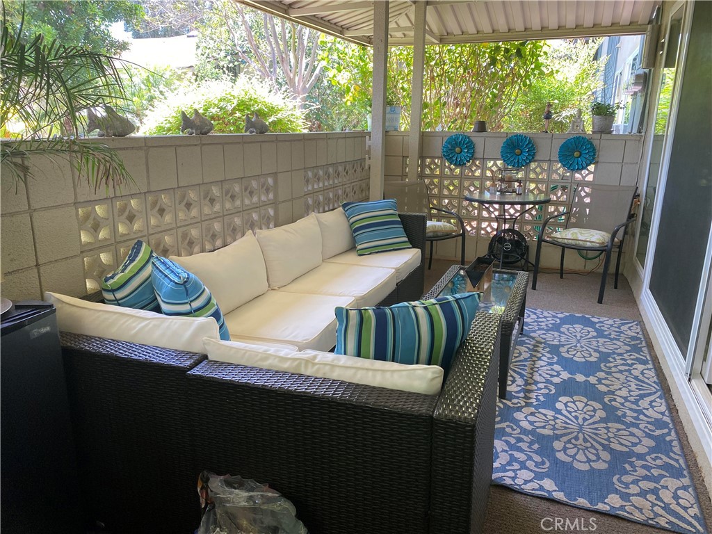 SHORT TERM (available 10.1.2025-6.15.2026) Furnished RENTAL- SENIOR COMMUNITY-SOUTHERN CALIFORNIA...Lower unit NO stairs! Spend Winter and Spring close to Laguna Beach, Dana Point, San Diego, Disneyland, the Wild Animal Park, LA theaters, and many other venues.. This BEAUTIFULLY FURNISHED HOME is perfect for a California vacation..Laguna Woods is between Los Angels and San Diego. Pack your suitcase and move right in! This lovely 2BD/2/BA Majorca floorplan is tastefully decorated and sits in a very quiet location. NO STAIRS to worry about. This is a ground floor unit...Very Private..There is Luxurious wood flooring throughout the main living area...NEW Paint and NEW furniture...Upgraded Tile floors in both bathrooms. Polished granite counters in the kitchen with white kitchen cabinets and white appliances…Smooth ceilings... Newer vinyl dual pane windows…The bathroom vanities have plenty of drawers and granite counter tops... Both bedrooms are spacious. Take time to relax on the patio sitting on the comfy and cozy furniture. This peaceful location is a place to enjoy a quiet relaxing evening or a place for your friends to visit! Laguna Woods Village is a gated Senior Community -55+. Enjoy the 6 pools, 27 hole golf course, tennis, paddle tennis, bocce ball, pickleball, horse stables, 3 gyms and so much more. Shopping and restaurants are close by. Enjoy spending time with new friends at Restaurant 19 watching the sun rise over the Saddleback Mountains.