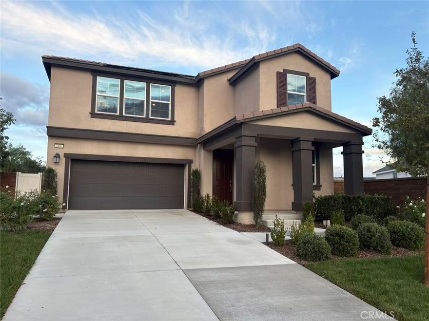 Be the first to live in this newly built 4-bedroom, 3-bathroom home at 2407 Walker Street, Rialto! This modern residence features a 2-car garage and energy-efficient solar panels to help reduce your electricity bills. Located in the desirable River Ranch community, enjoy access to amenities such as parks, walking trails, a clubhouse, and community events. Conveniently situated near shopping centers, restaurants, schools, and major freeways, this home combines comfort, style, and accessibility for the perfect rental opportunity.