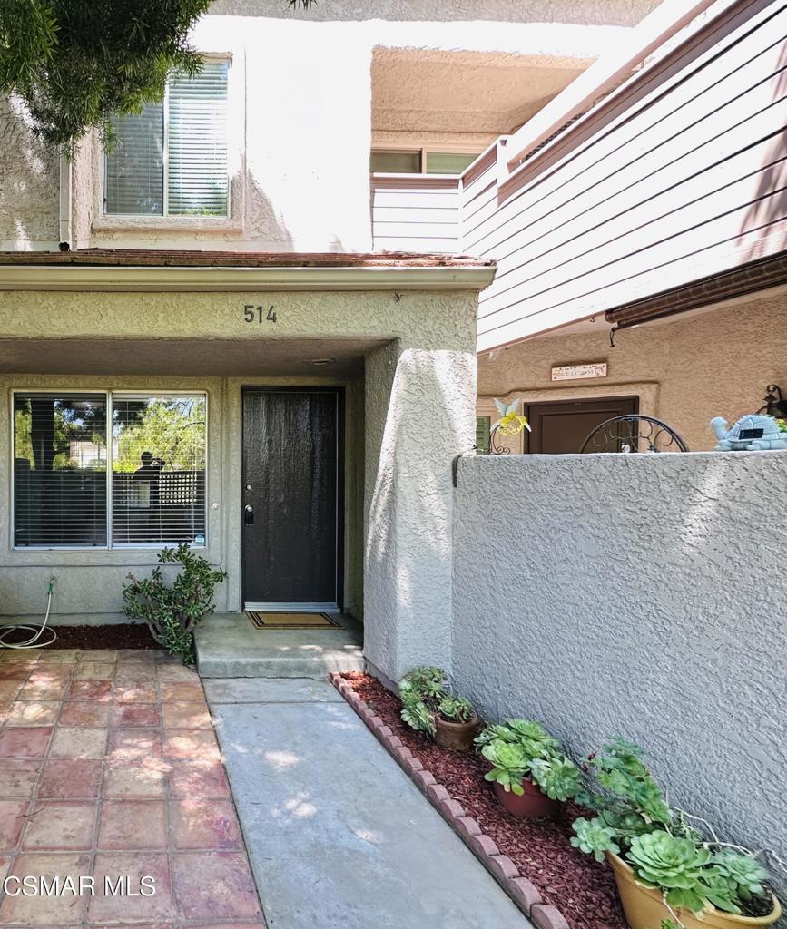 Welcome to 514 Via Colinas - A Move-In Ready Gem in the Heart of Thousand Oaks! This beautifully updated 2-bedroom, 1.5-bath townhome offers comfort, style, and convenience in one of the most desirable communities in the Conejo Valley. Step inside to discover a light and bright living space featuring fresh new wood-like flooring, fresh interior paint, and an inviting open floor plan perfect for everyday living. The kitchen has been upgraded with brand-new cabinetry, offering ample storage and a clean, modern look. The adjacent dining area flows seamlessly into the cozy living room, which opens to a private front patio--ideal for morning coffee or outdoor relaxation. Upstairs, both bedrooms are well-sized, and the primary bathroom includes a newly installed vanity, combining functionality with a fresh, updated aesthetic. Additional features include central HVAC, washer & dryer in-unit laundry, and an attached direct-access garage with extra storage space. Located in the highly sought-after Hidden Canyon community, residents enjoy access to three sparkling pools, multiple spas, lush greenbelts, and scenic walking trails. All just minutes from award-winning schools, shopping, dining, and easy freeway access. Don't miss this opportunity to own a turnkey home in one of Thousand Oaks' most established and charming neighborhoods!