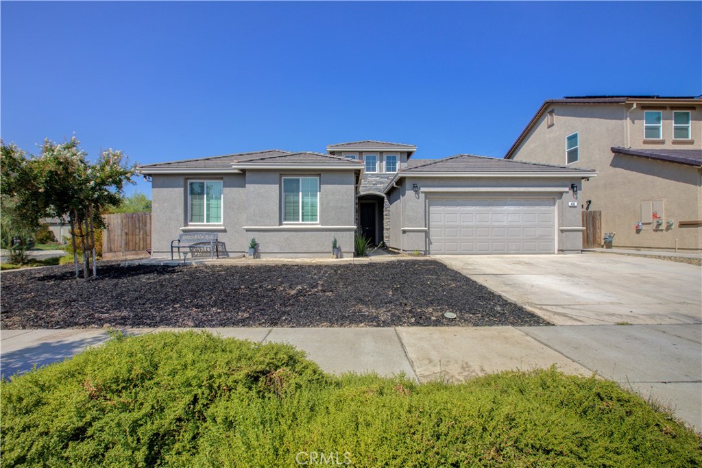 Welcome to this stunning single-story gem located in one of Merced’s desirable south-side neighborhoods! Built in 2021, this modern residence offers the perfect blend of style, comfort, and functionality with 5 spacious bedrooms, 3 full bathrooms, and over 2,234 sq. ft. of living space on a generous 7,187 sq. ft. lot. From the moment you walk in, you’ll be greeted by an open-concept floor plan that seamlessly connects the kitchen, dining, and living areas—ideal for both everyday living and entertaining. The chef’s kitchen boasts sleek cabinetry, stainless steel appliances, and a large island that doubles as a breakfast bar. Natural light fills the space, highlighting the modern finishes and warm flooring throughout. The thoughtfully designed primary suite offers a peaceful retreat with its en-suite bathroom, dual vanities, and spacious walk-in closet. Four additional bedrooms provide flexibility for a home office, guest accommodations, or a playroom. Step outside to a low-maintenance backyard perfect for weekend gatherings, BBQs, or simply relaxing in the California sunshine. The property also includes a storage shed for added convenience. Additional features include: OWNED Solar for energy efficiency ?? Modern build with smart layout (built in 2021) Two-car garage with ample driveway space Quiet neighborhood, yet close to schools, shopping, and freeway access. 6 Burner stone, Built-in Range, and dishwasher. This home truly has it all - space, location, and upgrades. Don't miss you chance to make 495 Daffodil Dr your new address in Merced!