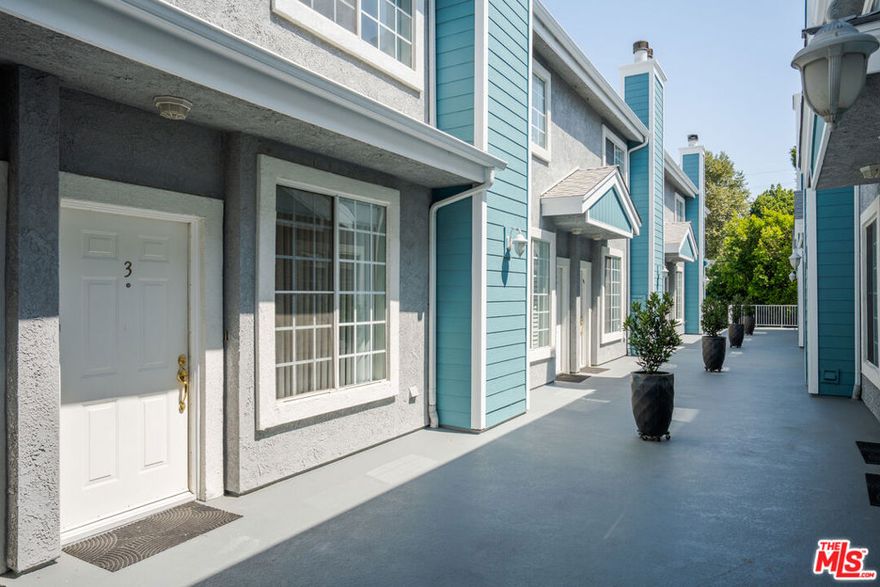 Just steps from some of Studio City's most popular spots Equinox, Erewhon, M Street Coffee, Casa Vega, and Ventura Blvd. Discover comfort, convenience, and modern living in this beautifully maintained 2-bedroom, 2-bathroom townhouse located in one of the San Fernando Valley's most desirable neighborhoods. This multi-level residence offers a bright and open floor plan, enhanced by custom electric blinds, modern stainless steel appliances, adjustable lighting, and beautiful wall trim molding. Upstairs, you'll find two generously sized bedrooms with soaring ceilings and a spacious bathroom featuring a double vanity ideal for busy mornings or shared living. One of the home's most versatile highlights is the private, two-car garage, with a security gated entrance. In-unit laundry, and ample storage, the space easily adapts to your needs. Recent building improvements include a new roof and freshly painted exterior, adding to the overall appeal and value.