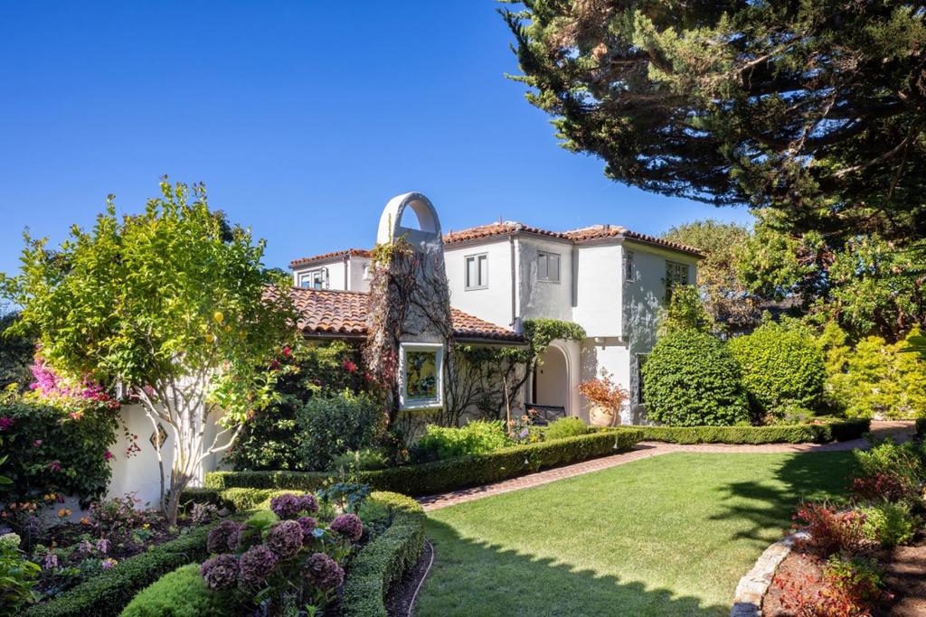 Casabella is truly one of the most special historical homes in Carmel. Built in 1929 and recently remodeled with all of the new materials and conveniences, but in keeping with the charm and ambience of its history. The home sits on an oversized, gated lot that is a few blocks to both town and the beach. Beautiful hardwood floors, high beamed ceilings, arched solid wood doors and cubbies and alcoves of yester-year are throughout. Both the home and the separate casita open out to several brick patios and gorgeous gardens. In addition there is a wine cellar that reportedly has some fun history! Top this all off with a 2 car garage, that in itself, is unusual in Carmel.
