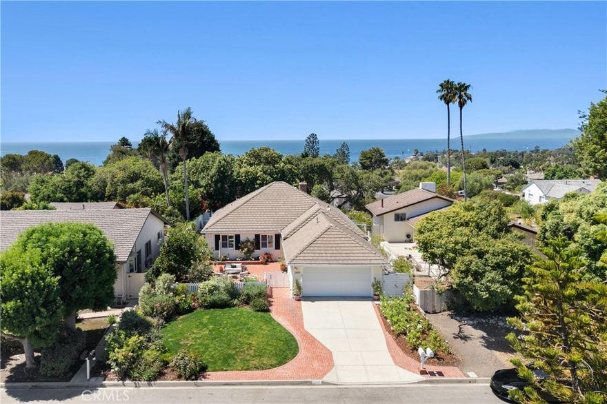 Welcome to this beautifully updated single-level residence in the highly desirable Lunada Bay area of prestigious Palos Verdes Estates. Featuring 4 bedrooms and 2 bathrooms, this home combines comfort, style, and a coveted coastal lifestyle.

Inside, you’ll find a bright and open floor plan with high-end Thermador appliances in the chef’s kitchen—perfect for cooking and entertaining. Large windows bring in natural light while offering a serene peek-a-boo view of the ocean. The primary suite and spacious secondary bedrooms provide flexible living options for families, guests, or a home office.

Step outside to the private backyard retreat, complete with a sparkling “spool” (spa/pool combo), ideal for unwinding after a long day or hosting gatherings. The exterior has just been freshly repainted, giving the home a crisp, modern look. The front court yard has Apples, Navel Oranges and a Eureka Lemon tree. There is also a Meyers lemon tree in the front as well.

Located near the stunning Terranea Resort and Trump National Golf Club, and set within one of the South Bay’s top-rated school districts, this property offers not only a home but a lifestyle.